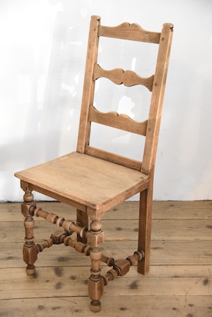 アンティーク　ロレーヌチェア　フレンチ　剥離　シェーカーチェア　３