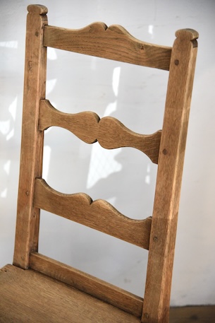 アンティーク　ロレーヌチェア　フレンチ　剥離　シェーカーチェア　３