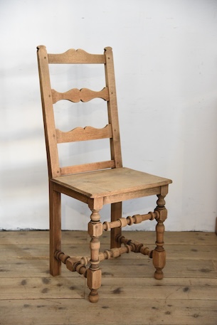 アンティーク　ロレーヌチェア　フレンチ　剥離　シェーカーチェア　５