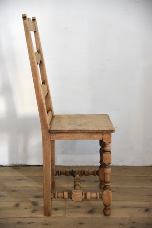 アンティーク　ロレーヌチェア　フレンチ　剥離　シェーカーチェア　５