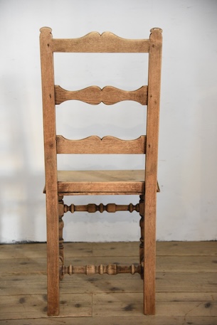 アンティーク　ロレーヌチェア　フレンチ　剥離　シェーカーチェア　５