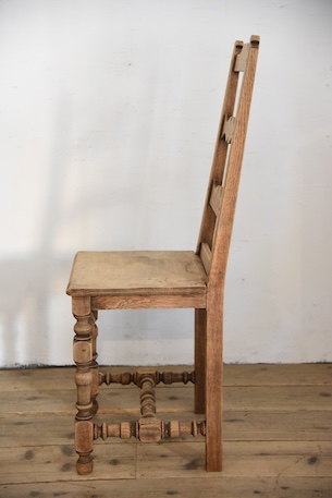 アンティーク　ロレーヌチェア　フレンチ　剥離　シェーカーチェア　５