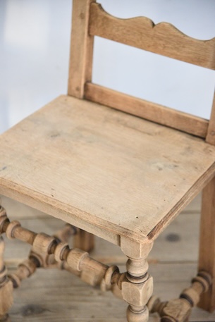 アンティーク　ロレーヌチェア　フレンチ　剥離　シェーカーチェア　５