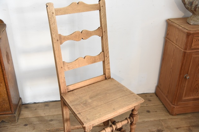 アンティーク　ロレーヌチェア　フレンチ　剥離　シェーカーチェア　６