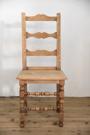 アンティーク　ロレーヌチェア　フレンチ　剥離　シェーカーチェア　６