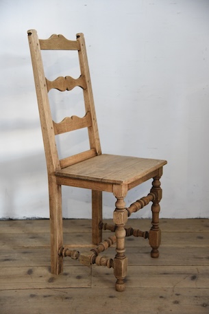 アンティーク　ロレーヌチェア　フレンチ　剥離　シェーカーチェア　６