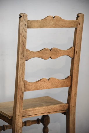 アンティーク　ロレーヌチェア　フレンチ　剥離　シェーカーチェア　６