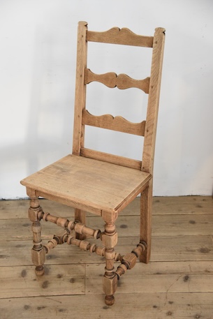 アンティーク　ロレーヌチェア　フレンチ　剥離　シェーカーチェア　６