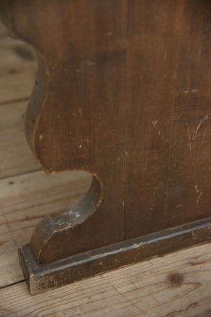 アンティーク　ベンチ　フレンチ　チャーチベンチ