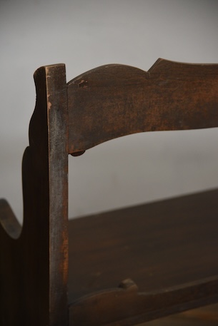 アンティーク　ベンチ　フレンチ　チャーチベンチ