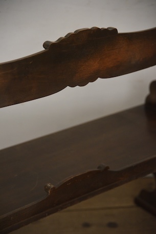 アンティーク　ベンチ　フレンチ　チャーチベンチ