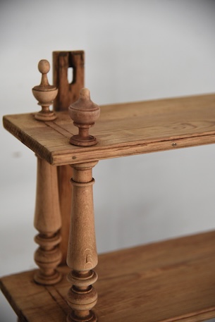 アンティーク　ヴィンテージ　ウォールラック　剥離　フレンチ　ディスプレイ