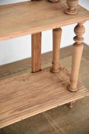 アンティーク　ヴィンテージ　ウォールラック　剥離　フレンチ　ディスプレイ