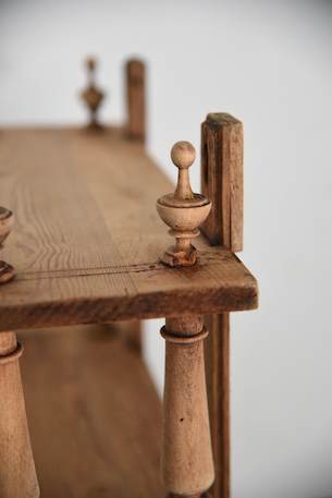 アンティーク　ヴィンテージ　ウォールラック　剥離　フレンチ　ディスプレイ