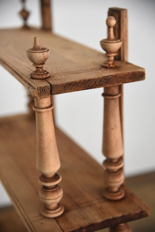 アンティーク　ヴィンテージ　ウォールラック　剥離　フレンチ　ディスプレイ