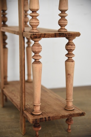 アンティーク　ヴィンテージ　ウォールラック　剥離　フレンチ　ディスプレイ