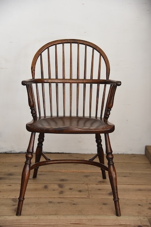 アンティーク　ヴィンテージ　アームチェア　イギリス　ダイニングチェア　２