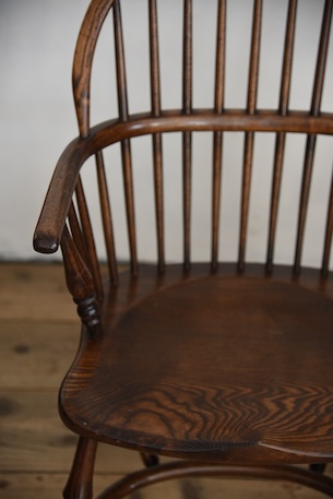 アンティーク　ヴィンテージ　アームチェア　イギリス　ダイニングチェア　２