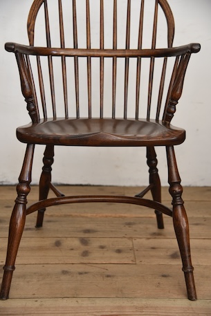 アンティーク　ヴィンテージ　アームチェア　イギリス　ダイニングチェア　２