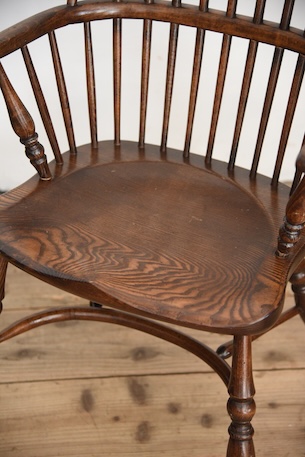 アンティーク　ヴィンテージ　アームチェア　イギリス　ダイニングチェア　２