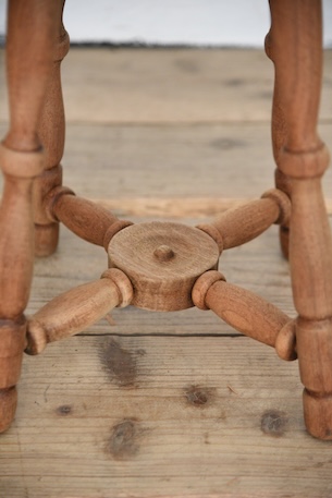 アンティーク　剥離　ヴィンテージ　スツール　花台　サイドテーブル