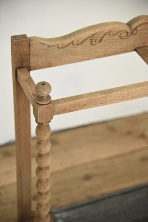 アンティーク　アンブレラスタンド　傘立て　剥離　フレンチ