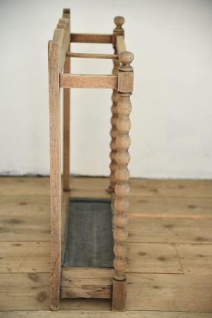 アンティーク　アンブレラスタンド　傘立て　剥離　フレンチ