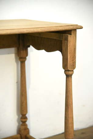 アンティーク　サイドテーブル　剥離　コーヒーテーブル　フレンチ