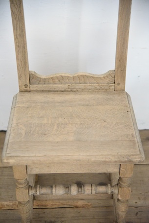 アンティーク　ロレーヌチェア　フレンチ　剥離　１