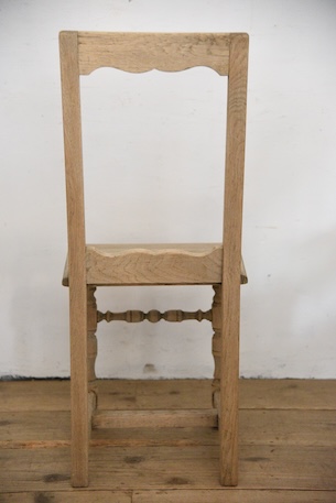 アンティーク　ロレーヌチェア　フレンチ　剥離　１