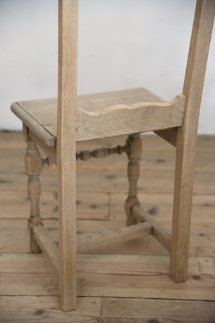 アンティーク　ロレーヌチェア　フレンチ　剥離　１