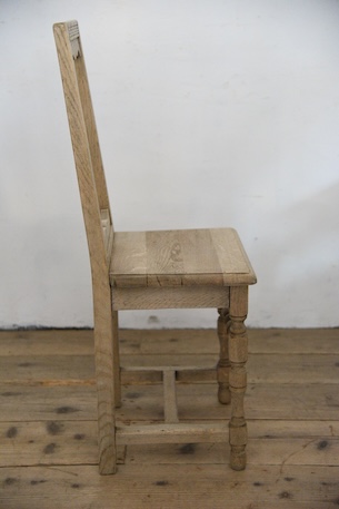 アンティーク　ロレーヌチェア　フレンチ　剥離　２