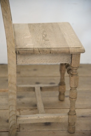 アンティーク　ロレーヌチェア　フレンチ　剥離　２