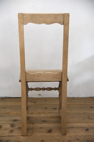 アンティーク　ロレーヌチェア　フレンチ　剥離　２