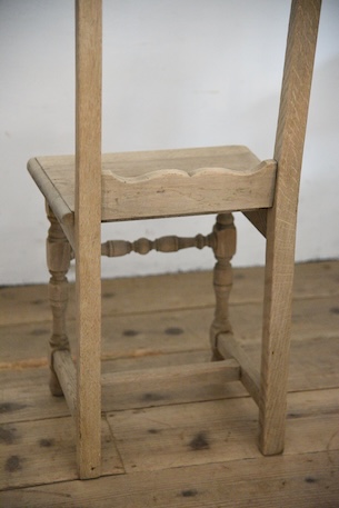 アンティーク　ロレーヌチェア　フレンチ　剥離　２