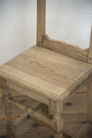 アンティーク　ロレーヌチェア　フレンチ　剥離　２