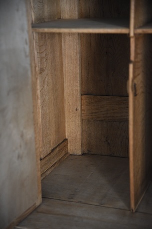 アンティーク　ミラー　キャビネット　剥離　ショーケース　フレンチ