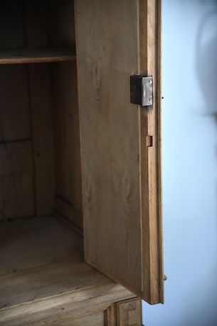 アンティーク　ミラー　キャビネット　剥離　ショーケース　フレンチ