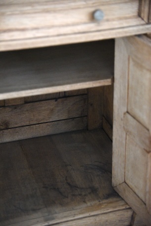 アンティーク　ミラー　キャビネット　剥離　ショーケース　フレンチ