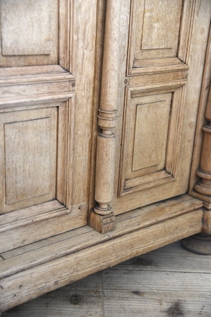 アンティーク　ミラー　キャビネット　剥離　ショーケース　フレンチ