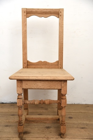 アンティーク　フレンチ　ロレーヌチェア　剥離　２