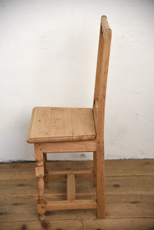 アンティーク　フレンチ　ロレーヌチェア　剥離　２