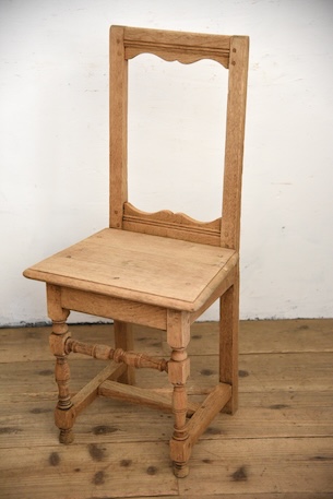 アンティーク　フレンチ　ロレーヌチェア　剥離　２