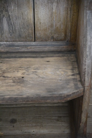 アンティーク　ベンチ　教会　チャーチベンチ　フレンチ