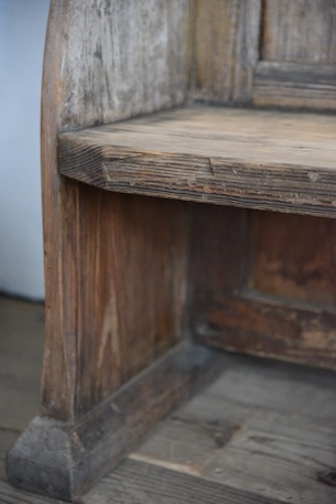 アンティーク　ベンチ　教会　チャーチベンチ　フレンチ