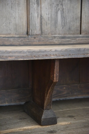 アンティーク　ベンチ　教会　チャーチベンチ　フレンチ