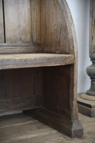 アンティーク　ベンチ　教会　チャーチベンチ　フレンチ