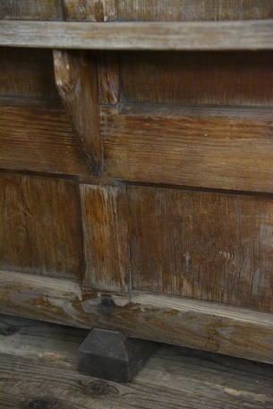 アンティーク　ベンチ　教会　チャーチベンチ　フレンチ