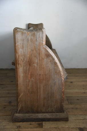 アンティーク　ベンチ　教会　チャーチベンチ　フレンチ