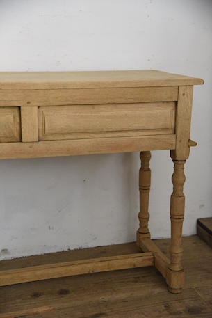 アンティーク　剥離　サイドボード　コンソール　テーブル　フレンチ